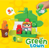 MEGA BLOKS Fisher-Price Toddler Building Blocks Green Town