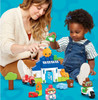 MEGA BLOKS Fisher-Price Toddler Building Blocks Green Town