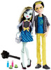 Monster High Picnic Casket for 2 Jackson Jekyll and Frankie Stein Doll Set BHM97