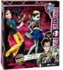 Monster High Picnic Casket for 2 Jackson Jekyll and Frankie Stein Doll Set BHM97