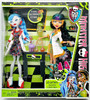 Monster High Lab Partners Mad Science Cleo de Nile & Ghoulia Yelps Doll 2-Pack