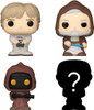 Star Wars Funko Bitty Pop! Star Wars 4 Pack Luke Skywalker Obi-Wan Jawa & Mystery Figure