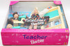 Teacher Barbie Doll Brunette Girl Blond Boy No. 13914 Mattel 1995 NRFB