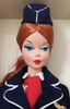 Barbie Fashion Model Collection The Stewardess Genuine Silkstone Doll J4256