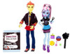 Monster High Home Ick Abbey Bominable & Heath Burns Dolls 2012 Mattel #BBC82