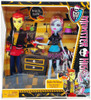 Monster High Home Ick Abbey Bominable & Heath Burns Dolls 2012 Mattel BBC82