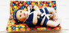 Ashton Drake Galleries Melt in Your Heart M&M Collection Navy Blue M&M Doll 2009