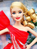 2019 Holiday Barbie Signature Doll Blonde Mattel FXF01