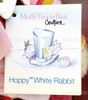 Muffy VanderBear Couture Hoppy White Rabbit 8" Bear 2002 NEW