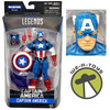 Marvel Legends Series Captain America Action Figure Red Skull BAF Hasbro 2015
