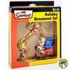 The Simpsons Heirloom Ornament Collection Holiday Ornament Set Carlton Cards NEW