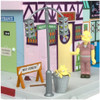 The Simpsons Main Street Interactive Environment Playset w/ 2 Figures Playmates