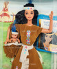 American Indian Barbie Doll & Baby American Stories Collection 1995 Mattel 14715