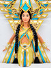Fantasy Goddess of the Americas Barbie Doll by Bob Mackie 2000 Mattel No. 25859
