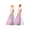 Barbie Doll Lucy and Ethel Buy the Same Dress Dolls Episode 69 Mattel #K8670 NEW