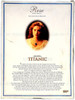 Titanic Motion Picture Rose DeWitt Bukater Doll 1998 Galoob #41105
