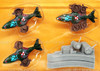 Mega Force Triax Army VTOLS (Vertical Take-off or Landing) Vehicles Kenner