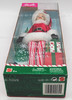 Santa's Helper Barbie Doll Blonde In Santa Suit 2004 Mattel #B6271 Bilingual Box