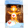 Care Bears Tenderheart Bear Wobbling Head Figure 2002 Tri-Star NEW