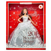2013 Holiday Barbie 25th Anniversary Auburn Hair 2012 Mattel X9194