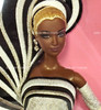 45th Anniversary Barbie Bob Mackie Doll African American 2003 Mattel B3453