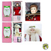 Paradise Galleries Father Christmas & Noelle Dolls Lot of 2 NEW