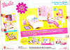 Barbie Living in Style Bedroom Playset 2002 Mattel #67552 NEW