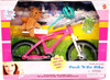 Barbie Pack 'N Go Bike With Helmet 1999 Mattel #67560-93 NEW