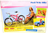 Barbie Pack 'N Go Bike With Helmet 1999 Mattel #67560-93 NEW