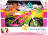 Barbie Pack 'N Go Bike 1999 Mattel No. 67560-93 NEW