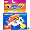 Micro Machines Travel City Rent-a-Car Fold-Up Playset 1989 Galoob #6410 NEW