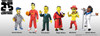 The Simpsons 25th Anniversary Series 1 Hugh Hefner 5" Action Figure Neca Toys