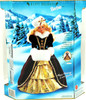 Barbie Hallmark Special Edition Happy Holidays 1996 Doll in Faux Fur Trim Gown