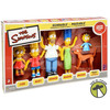 The Simpsons Springfield's Favorite Family Set Bendable & Poseable Figures NEW
