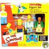 The Simpsons Blocko Figure Set Bart, Grandpa and Apu Figures #142002 Playmates