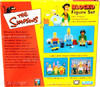 The Simpsons Blocko Figure Set Bart, Grandpa and Apu Figures #142002 Playmates