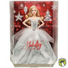 Barbie Signature 2021 Holiday Doll (12-inch, Blonde Wavy Hair) in Silver Gown