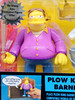 The Simpsons World of Springfield Plow King Barney Interactive Figure Playmates