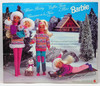 Barbie Winter Holiday Gift Set Skipper Kelly Stacie and Barbie Dolls 1995 Mattel