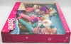 Barbie Winter Holiday Gift Set Skipper Kelly Stacie and Barbie Dolls 1995 Mattel