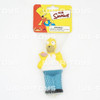 The Simpsons Squeezies Homer Simpson with Doughnut 1999 ALPI 5" Tall NEW