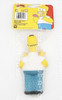 The Simpsons Squeezies Homer Simpson with Doughnut 1999 ALPI 5" Tall NEW