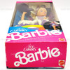 Ice Capades Barbie Doll Blue Background 1990 Mattel No. 9847 NEW