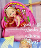 Barbie & Shelly Bed Light Magic Doll Set Multi-Lingual Box 2003 Mattel NRFB
