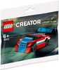 LEGO Lego Creator 30572 Race Car Red White and Blue 68 Pcs
