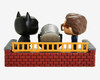 Funko Pop! Heroes Movie Moments Batman Begins Batman and Commissioner Gordon Set
