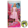 Barbie The Movie Doll Margot Robbie as Barbie Wearing Pink & White Gingham Dress