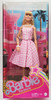 Barbie The Movie Doll Margot Robbie as Barbie Wearing Pink & White Gingham Dress