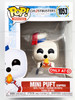 Funko Pop! Movies Ghostbusters Afterlife Mini Puft (Zapped) #1053 Vinyl Figure