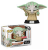 Funko Pop! Star Wars 469 The Mandalorian Grogu with Chowder Squid Bobble-Head